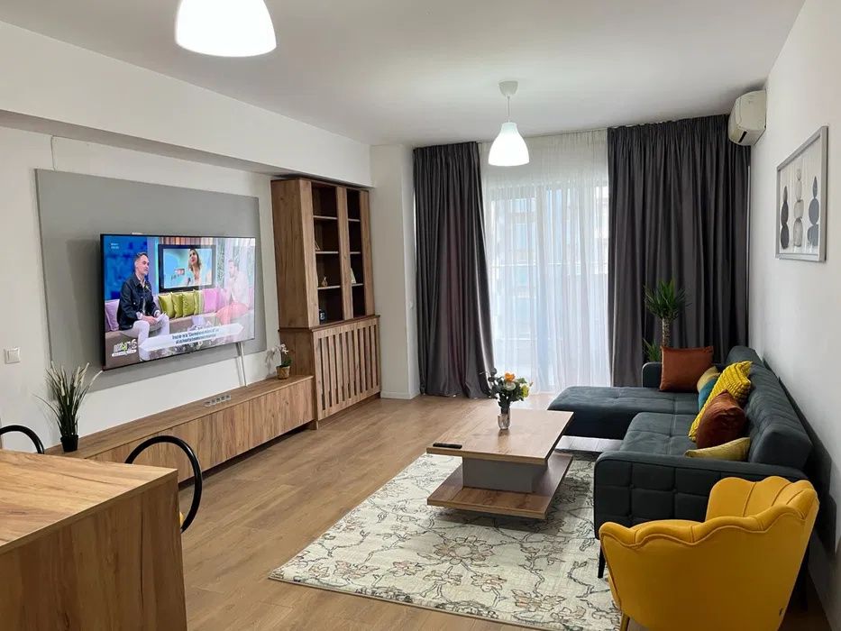 2 Camere de inchiriat | Pipera | Centrala |2 bai | Mobilat|Catfriendly – fotografia 1 din 8