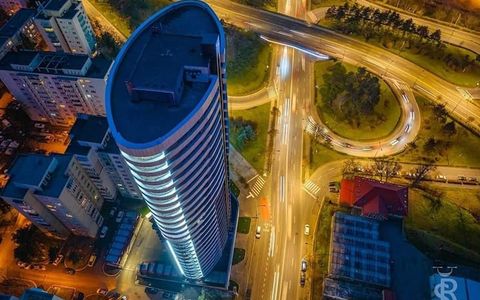 Apartament o camera, 45,3 mp, et. 8, West City Tower