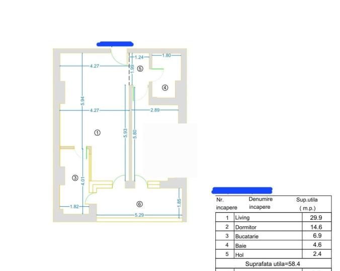 2 Camere de inchiriat | Lujerului | Metrou | Parcare | Centrala Imobil – fotografia 15 din 15