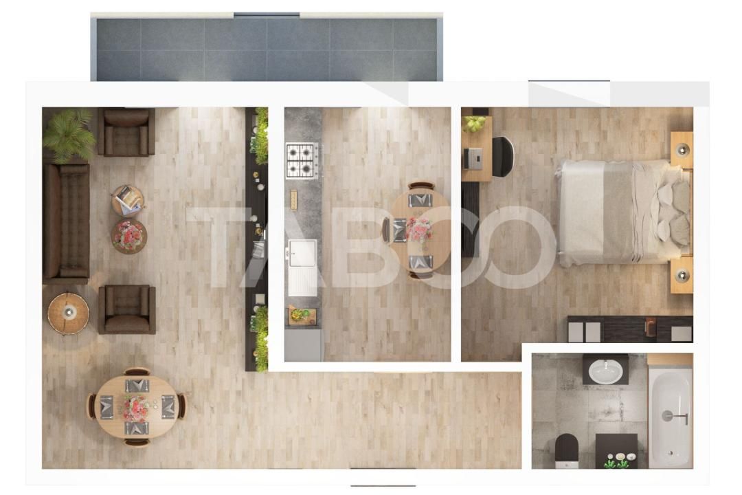 Apartament 2 camere Comision 0  Nou decomandat parcare Doamna Stanca – fotografia 6 din 9