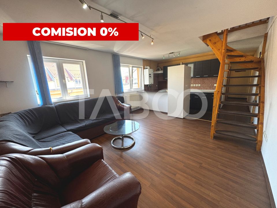 COMISION 0 - Apartament decomandat 4 camere 90 mpu Vasile Aaron Sibiu – fotografia 1 din 15
