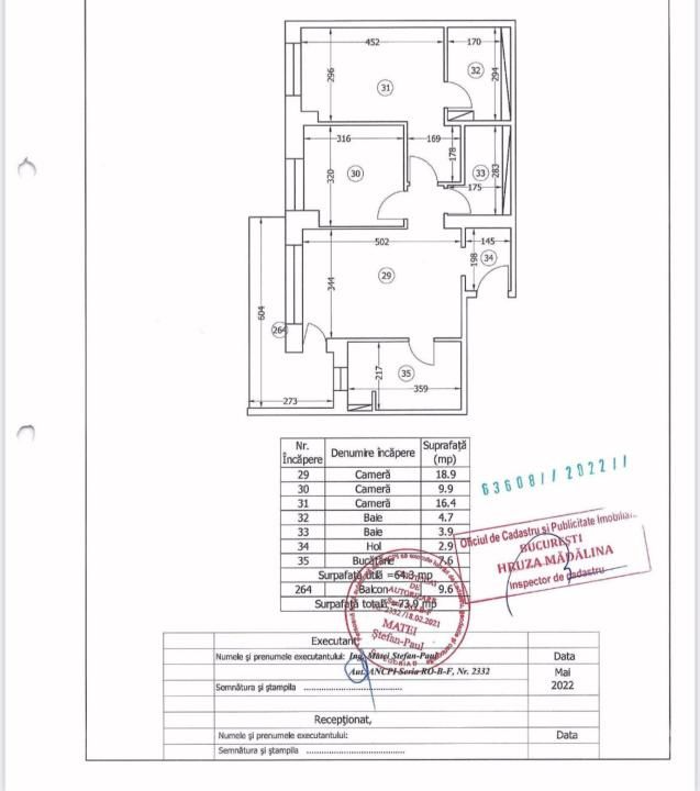 Apartament 3 Camere 85MP | Aviatiei-Pipera-Onix Park | Mobilat-Utilat Modern – fotografia 17 din 20