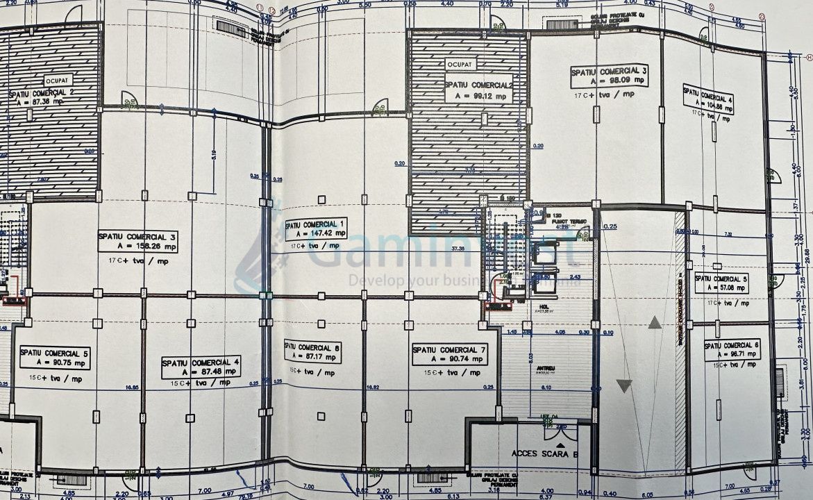 Spatii comerciale de inchiriat, bloc nou, Calea Aradului, Oradea,Bihor – fotografia 1 din 2