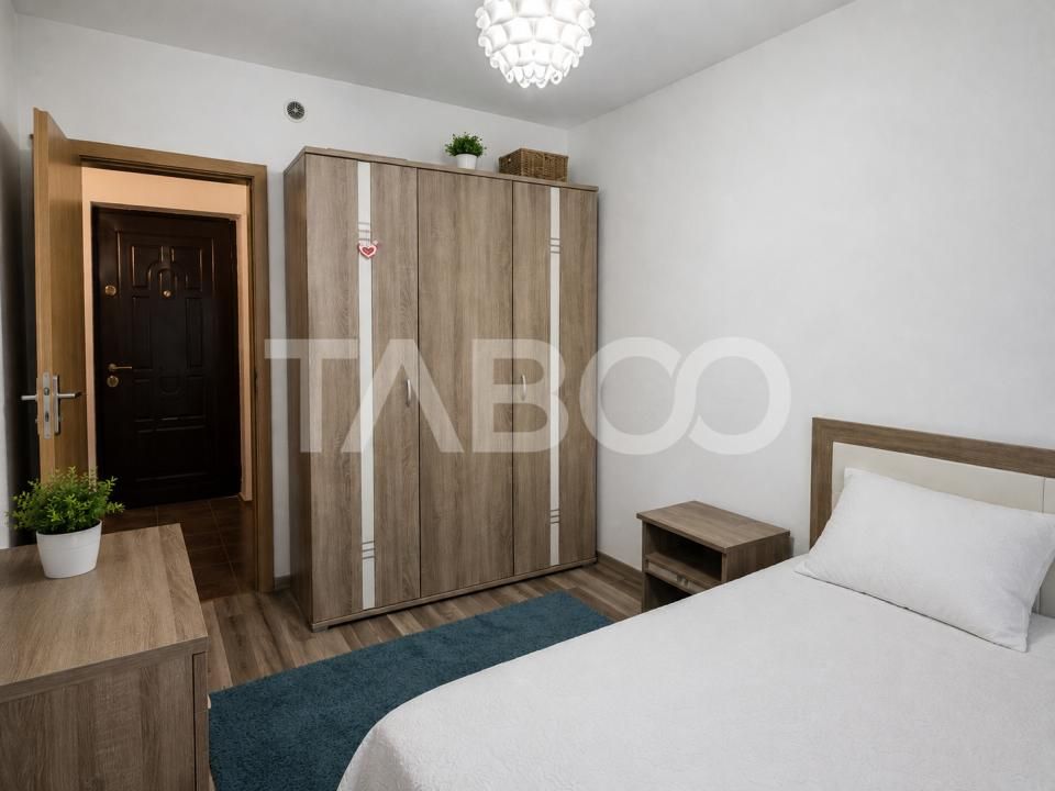 Apartament 3 camere de vanzare etaj intermediar Sibiu -chirias activ – fotografia 6 din 10