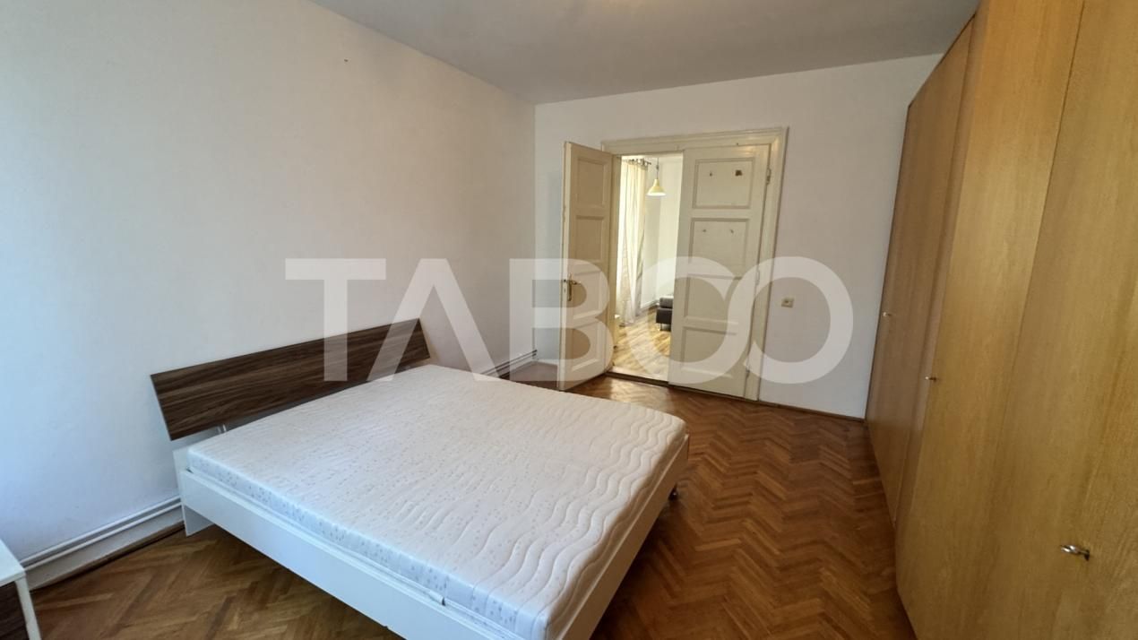 Apartamanet 3 camere de inchiriat mobilat utilat 100 mpu CENTRAL Sibiu – fotografia 7 din 7