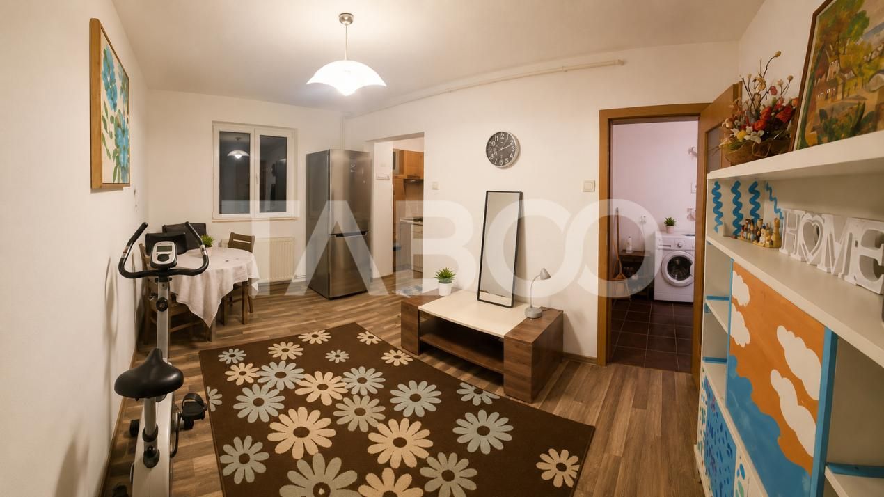 Apartament 3 camere de vanzare etaj intermediar Sibiu -chirias activ – fotografia 9 din 10