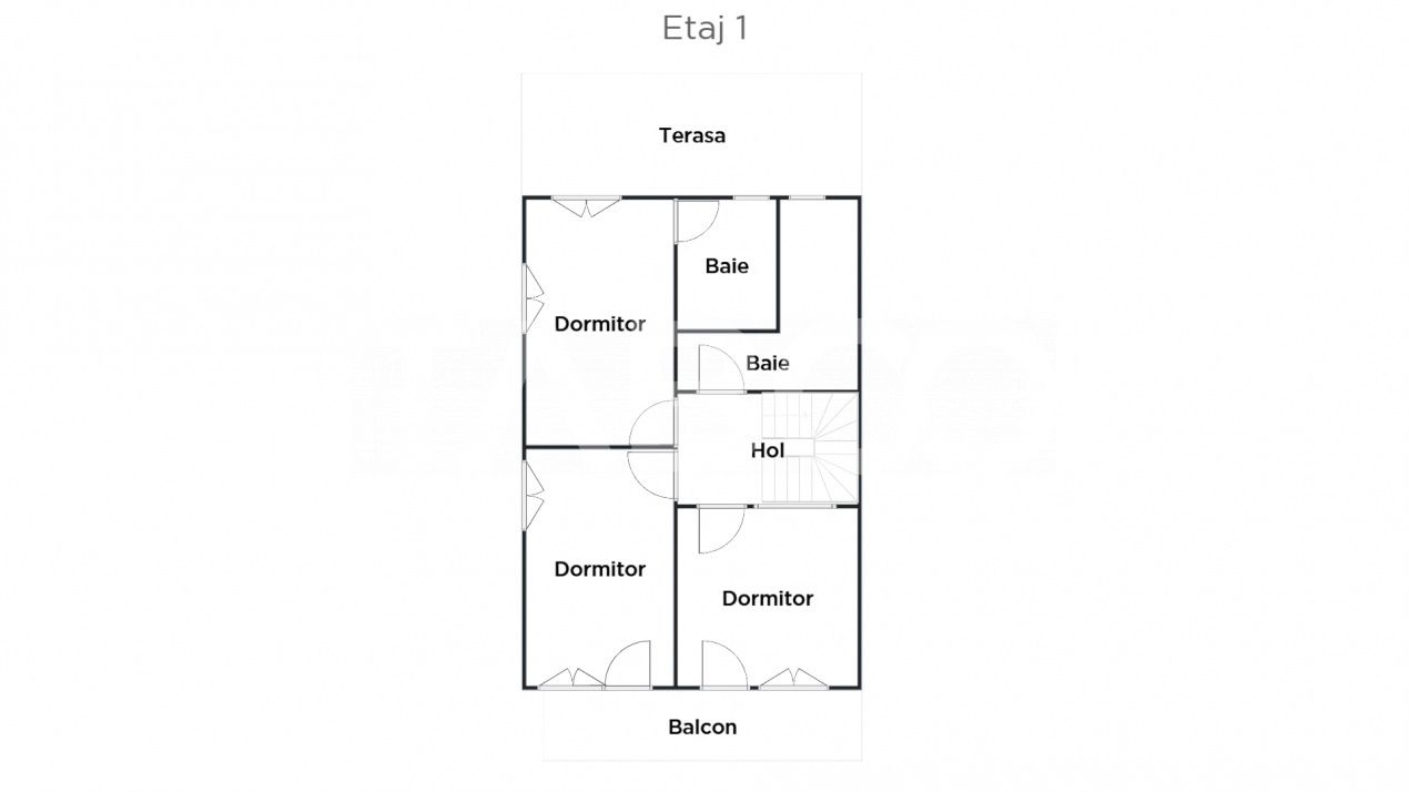 Casa intabulata 5 camere 3 bai - pivnita - terasa - COMISION 0 – fotografia 5 din 13