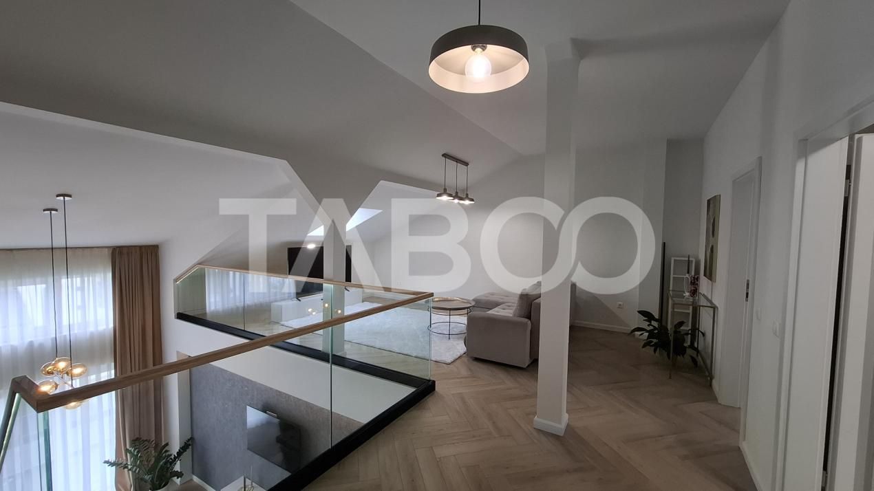 Penthouse lux ultrafinisat dotat si mobilat 2 nivele 131 mp si terasa – fotografia 14 din 20