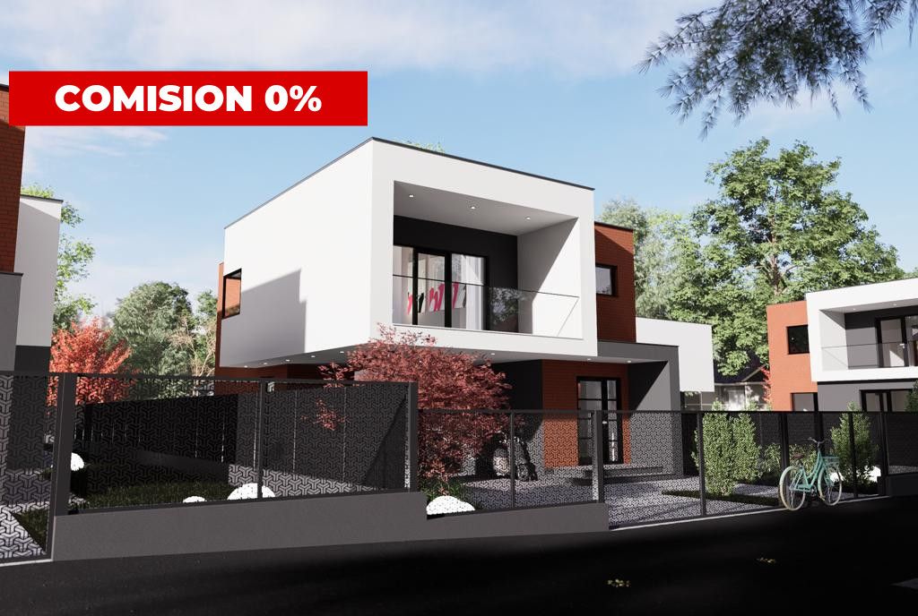 0% Comision!! Casa individuala cu design modern si garaj – fotografia 1 din 11