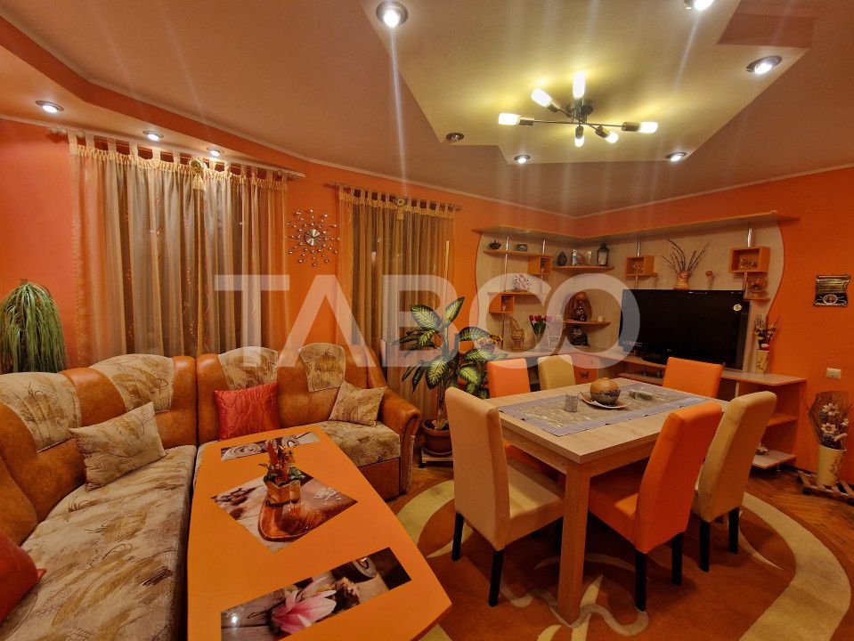 Apartament 89 mpu 4 camere 2 bai loc parcare si pivnita central Sibiu – fotografia 10 din 13