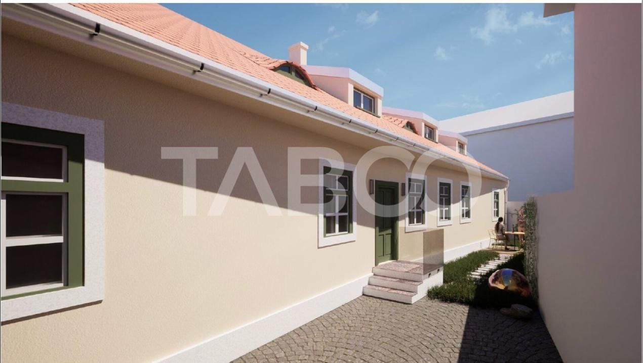 Proiect autorizat de reabilitare casa individuala in centrul Sibiului – fotografia 2 din 9