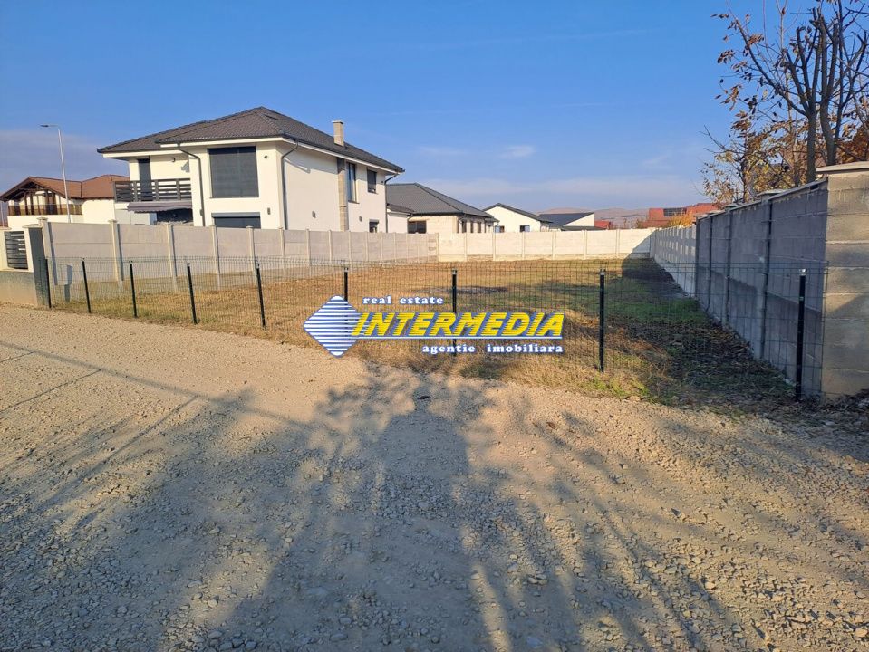 500 mp Teren Alba Micesti d= 16m PUZ Drum Public Apa CANAL Gaz Curent in fata – fotografia 4 din 4
