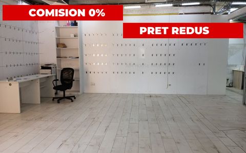 Comision 0%-Eminescu–Dacia | Spațiu comercial 150 mp, 2 intrări, vitrină