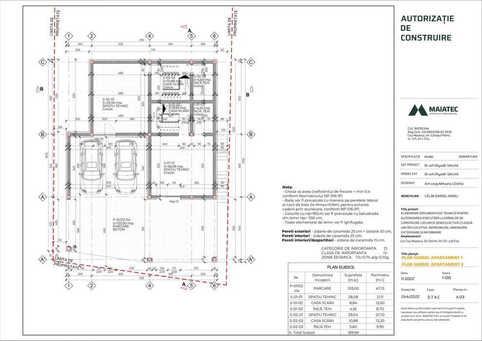 Teren 630 mp cu autorizație pentru două unități locative - Dambul Rotund – fotografia 4 din 8