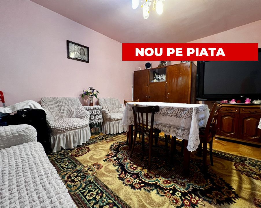 Apartament 3 camere, decomandat, 70 mp utili confort 1, parter, zona Girocului – fotografia 1 din 6