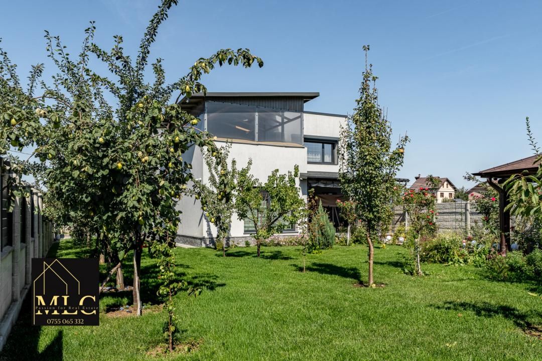 Casă modernă 202 mp utili | Teren 874 mp | Foișor 79 mp | Livadă | Fotovoltaice – fotografia 18 din 20