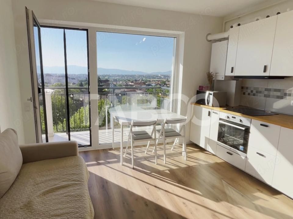 Apartament la prima inchiriere 2 camere balcon parcare si lift Sibiu – fotografia 2 din 9