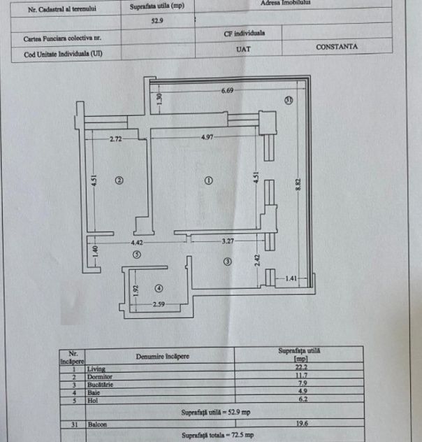 Apartament 2 Camere Constanța | FAR - Abator | Investiție – fotografia 1 din 13