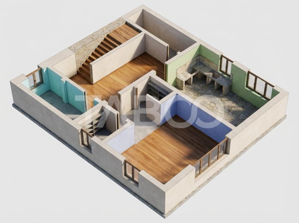Cladire de birouri cu spatiu comercial la parter si 6 locuri parcare – fotografia 7 din 13
