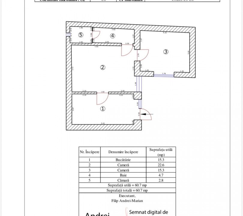 Apartament-2Camere-61mp-Renovat-Centru-Istoric – fotografia 10 din 11