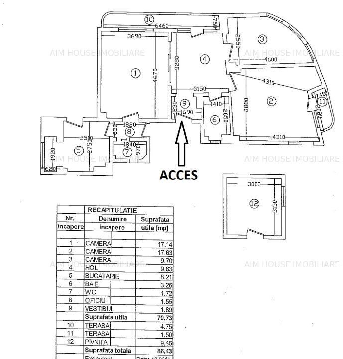 Apartament 3 camere Parcul Carol-bd. Marasesti – fotografia 15 din 15