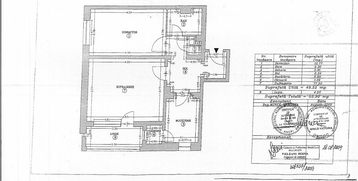 2 Camere | Bloc Reabilitat | Metrou Titan - Parc IOR – fotografia 7 din 8