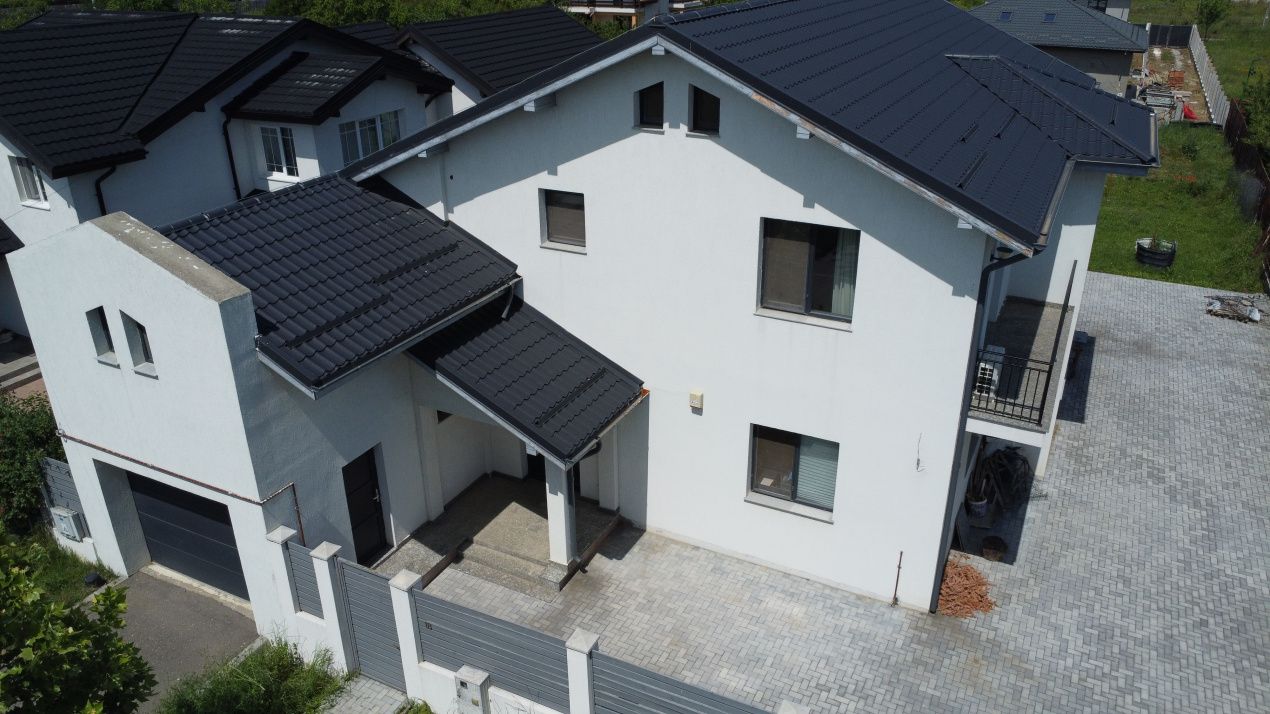 ✨Buftea-Vila individuala 4 camere,3 bai, P+1E, 270mp utili, teren 990mp✨ – fotografia 3 din 64