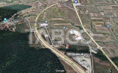 Teren intravilan industrial 1886 mp deschidere 33 m POT 40% CUT 1,2