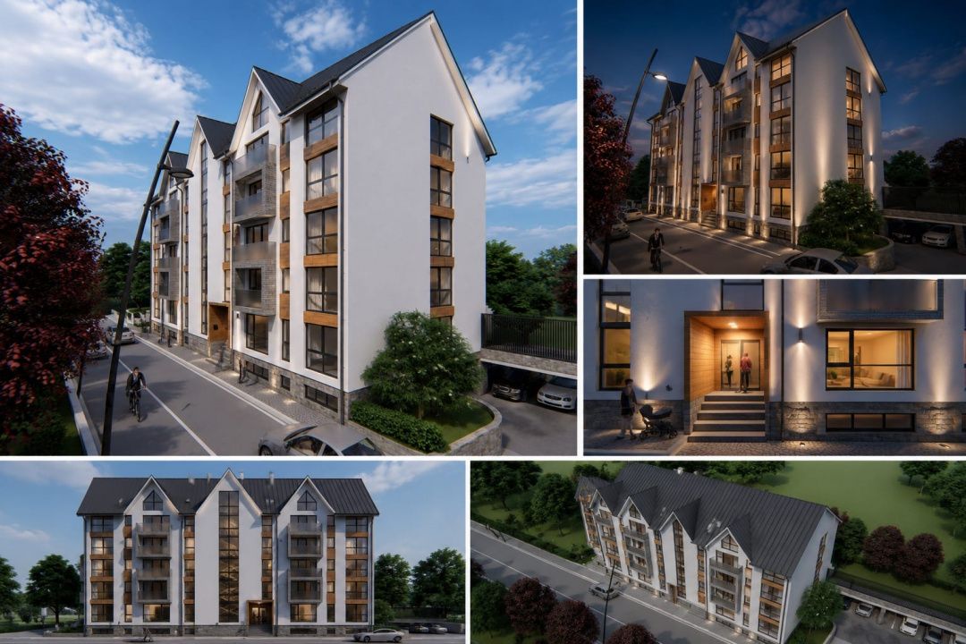 ✨ COMPLEX REZIDENȚIAL | ZONA NORD | APARTAMENTE 1-2-3 camere | ✨ – fotografia 3 din 5