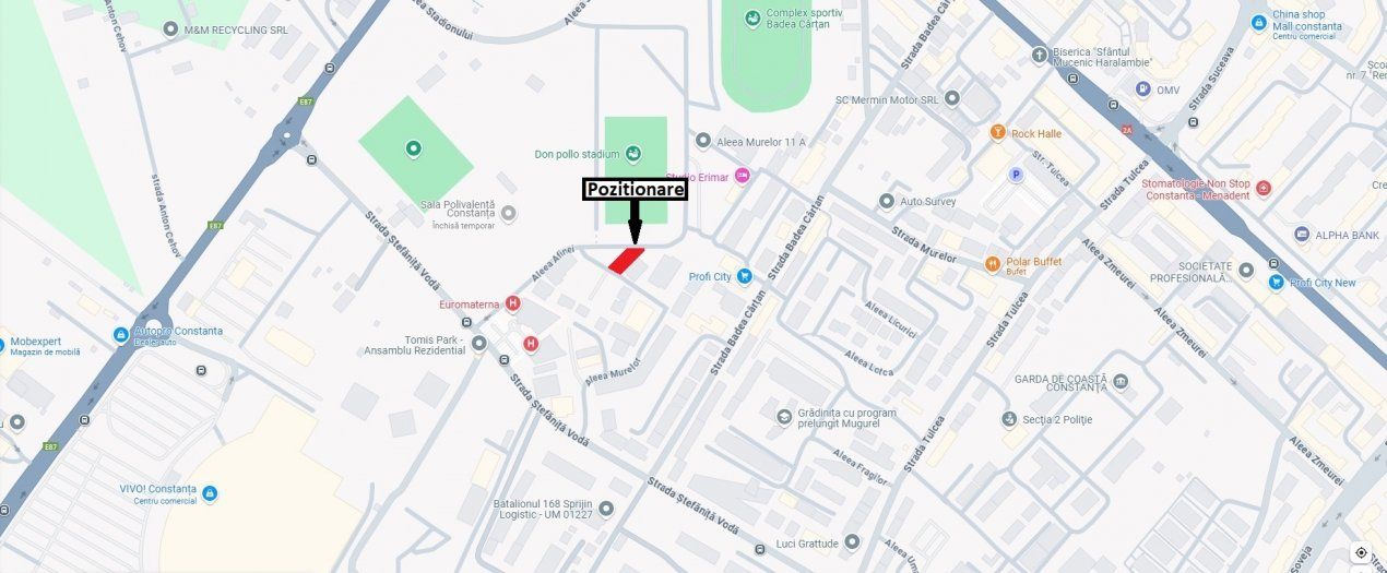 Tomis Nord – Teren 423mp deschidere 18,53m COMISION 0% – fotografia 1 din 13