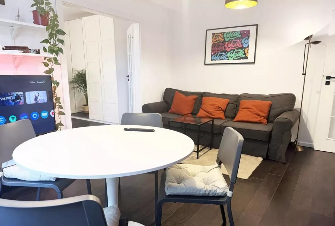 Apartament cu 3 camere, 56 mp, complet mobilat și utilat | Strada Horea – fotografia 1 din 13