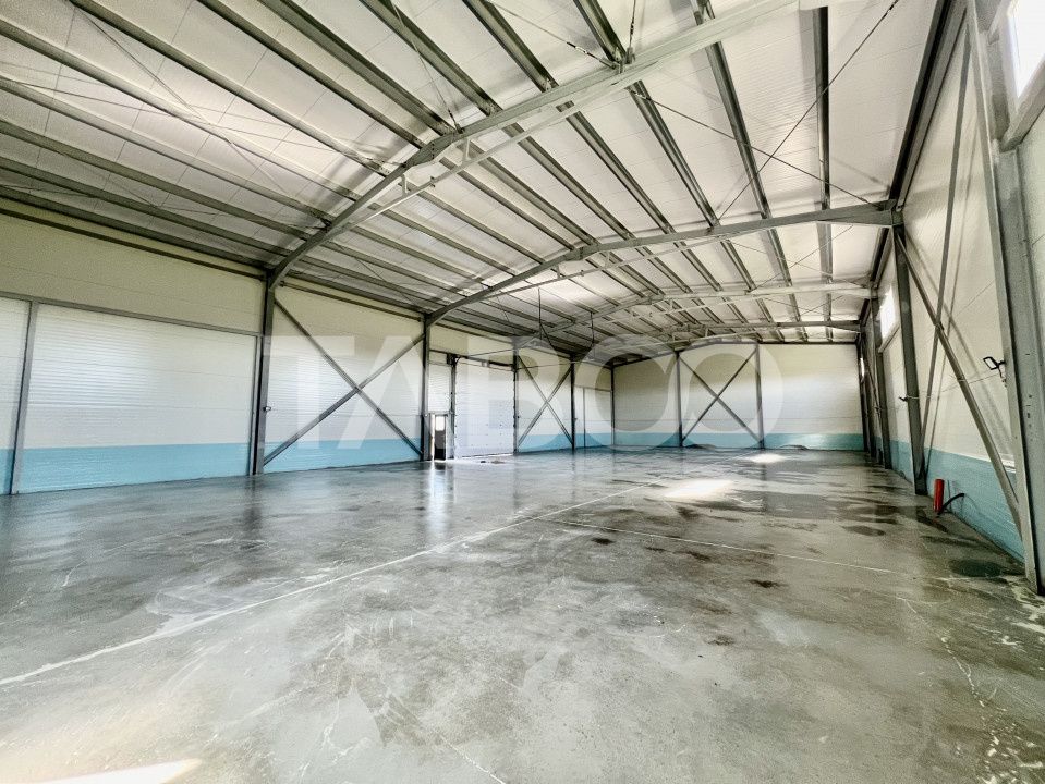 Hala industriala de inchiriat 528 mp utili zona Vest a Sibiului – fotografia 4 din 9