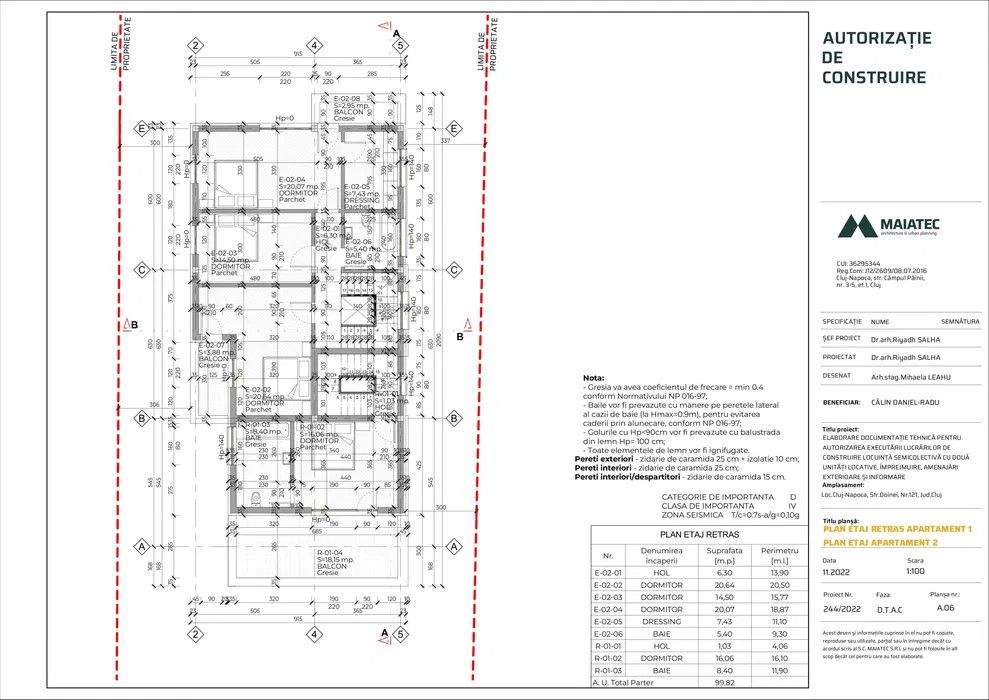 Teren 630 mp cu autorizație pentru două unități locative - Dambul Rotund – fotografia 7 din 8