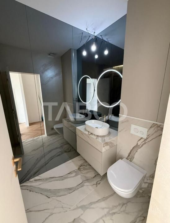 Penthouse de vanzare zona Gheorgheni vedere panoramica finisat premium – fotografia 9 din 12