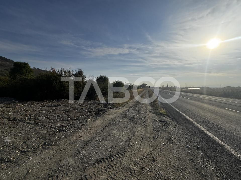 Teren extravilan 6700 mp intre DN si autostrada iesire Cristian Sibiu – fotografia 5 din 8