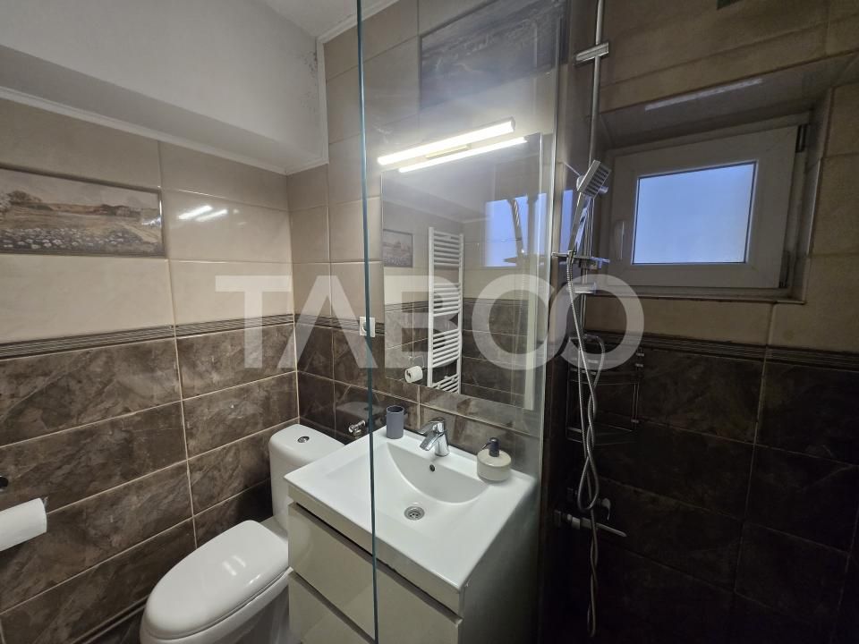 Apartament 2 camere de inchiriat decomandat 55mp zona Sub Arini Sibiu – fotografia 13 din 16