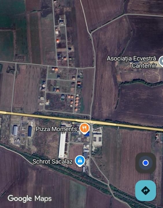 Teren in Sacalaz | Toate utilitatile | Cu proiect | Casa Individuala | – fotografia 4 din 4