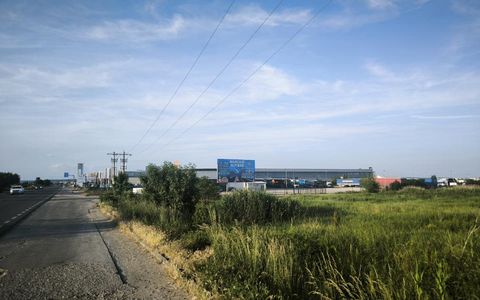 Teren intravilan 11.600 mp | Front 115 ml | Zona Europa – Albota lângă Mercedes