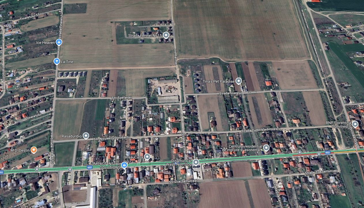 teren casa  Ciorogarla , Loturi de  casa 500 -1500mp Manastirea Samurcasi – fotografia 3 din 3