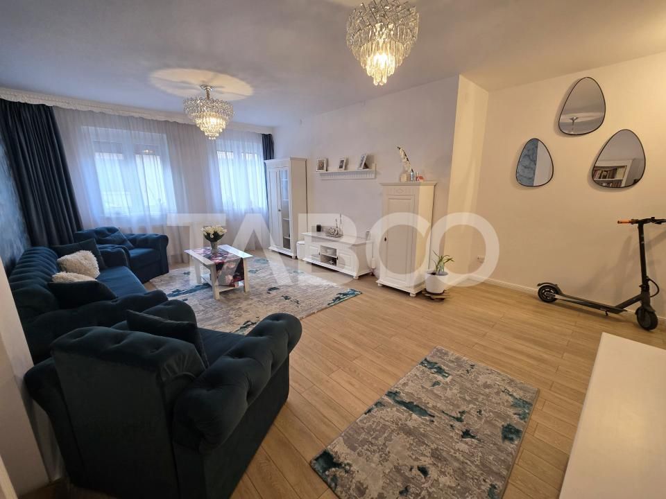 Casa mobilata de vanzare 150 mpu teren 450 mp garaj Piata Cluj Sibiu – fotografia 12 din 22