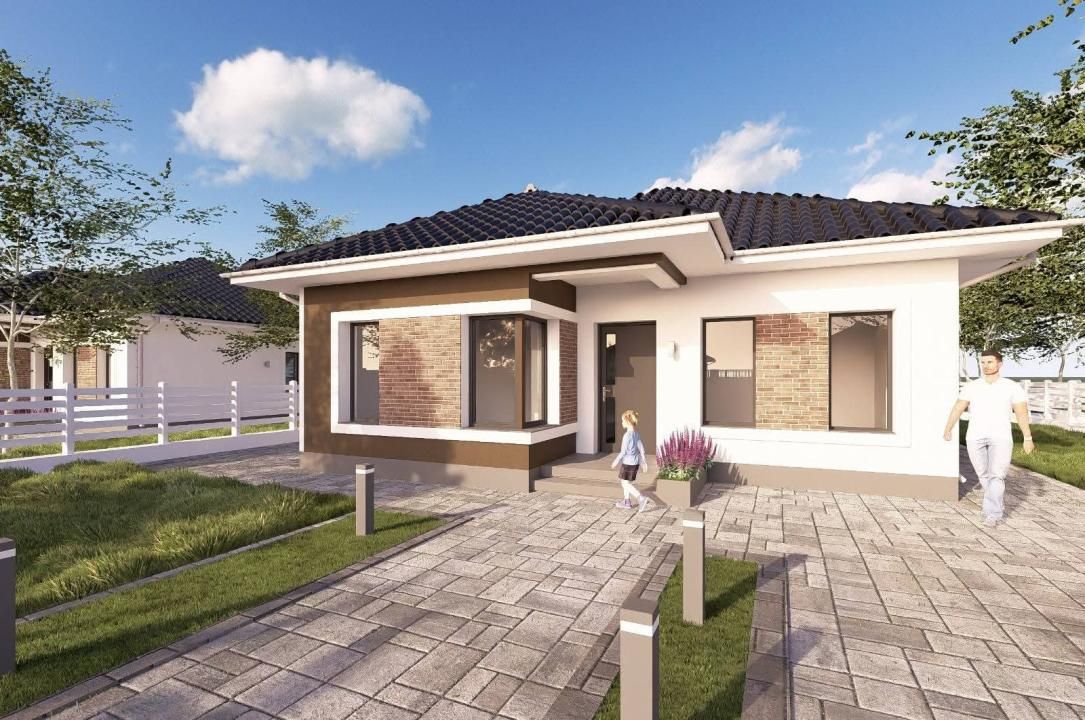 Casa DIRECT DEZVOLTATOR Miroslava Cornesti, 4 camere, 2 bai, comision 0 – fotografia 3 din 4