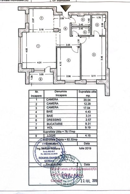 Apartament 3cam 83MP utili+64MP terasa| Matei Millo-Pipera |Loc parcare inclus – fotografia 6 din 16