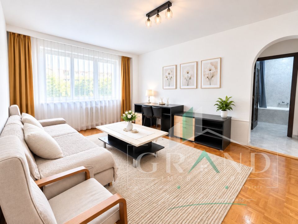 Apartament cu 2 camere | 47 mp | Semicentral | București–Parcul Feroviarilor – fotografia 1 din 6