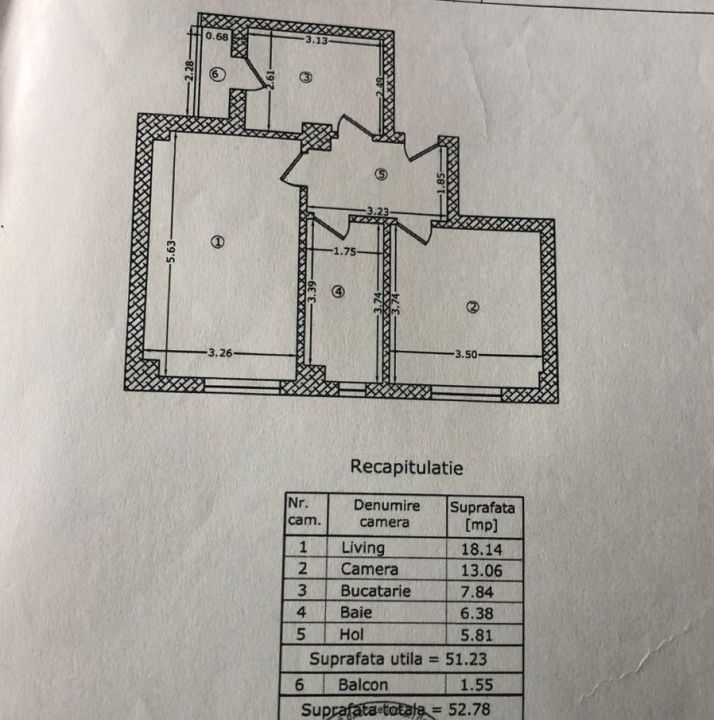 Apartament 2 camere-decomandat-Sos. Chitilei-de vanzare – fotografia 14 din 14