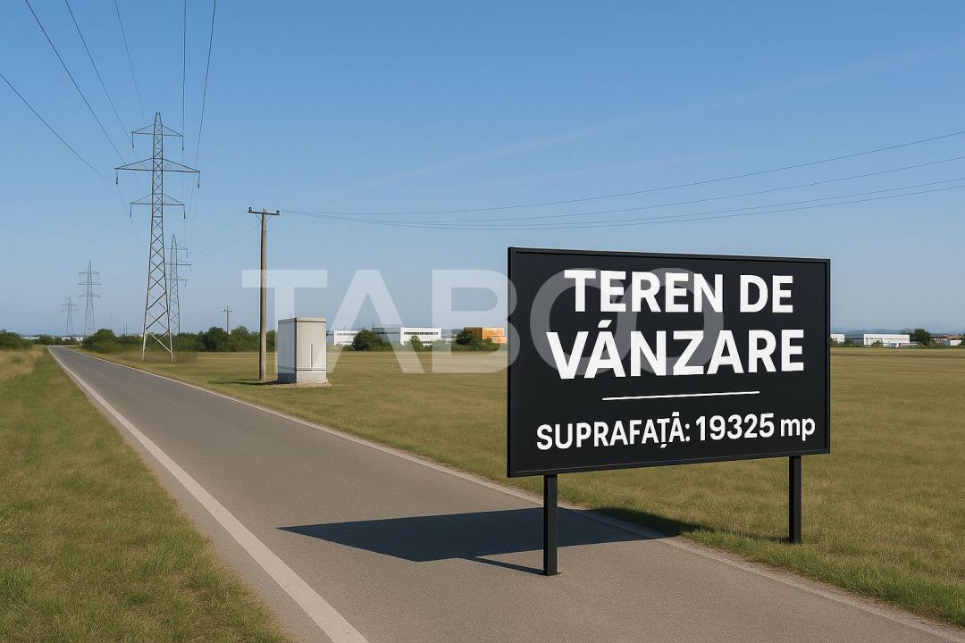 Oportunitate de investit teren constructii Sibiu zona Industriala Vest – fotografia 1 din 1