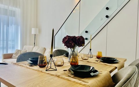 Penthouse 4 camere - mobilat si utilat, intabulat