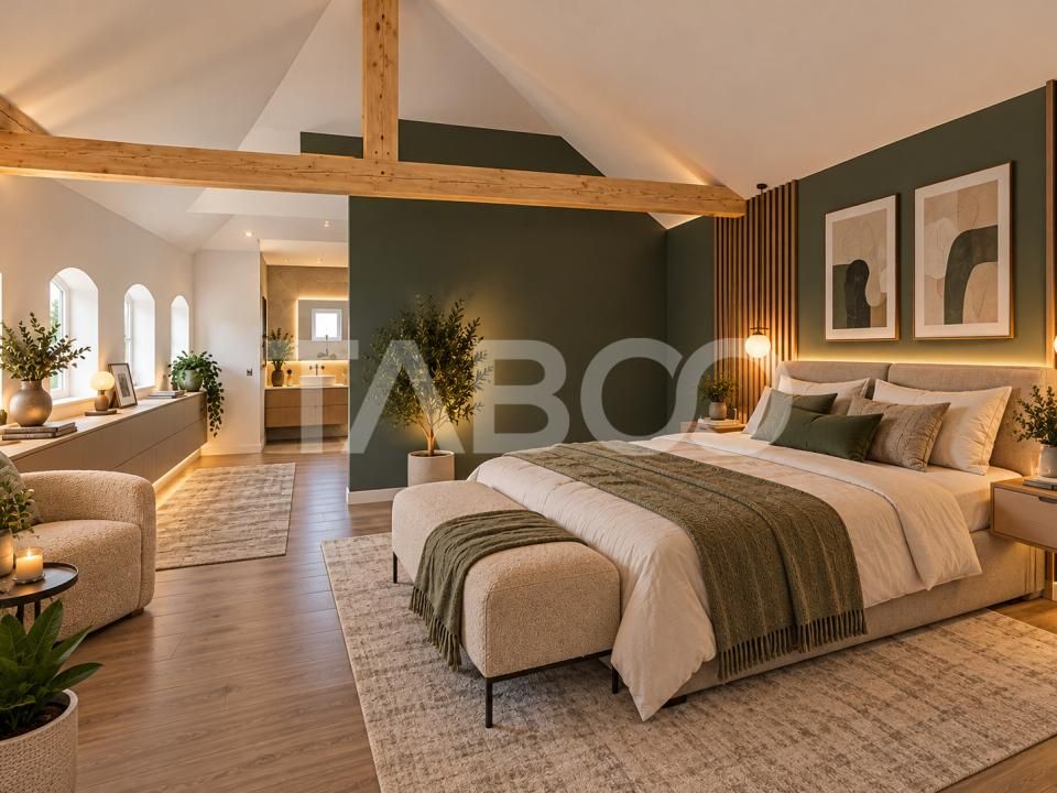 Casa individuala cu 800 mp teren si finisaje moderne Tocile Sibiu – fotografia 3 din 9