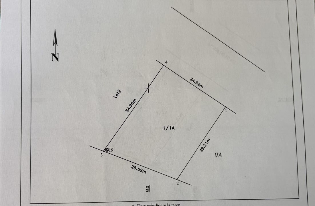 Teren intravilan, 800mp, Cernele, zona Strand Coloseum – fotografia 2 din 2