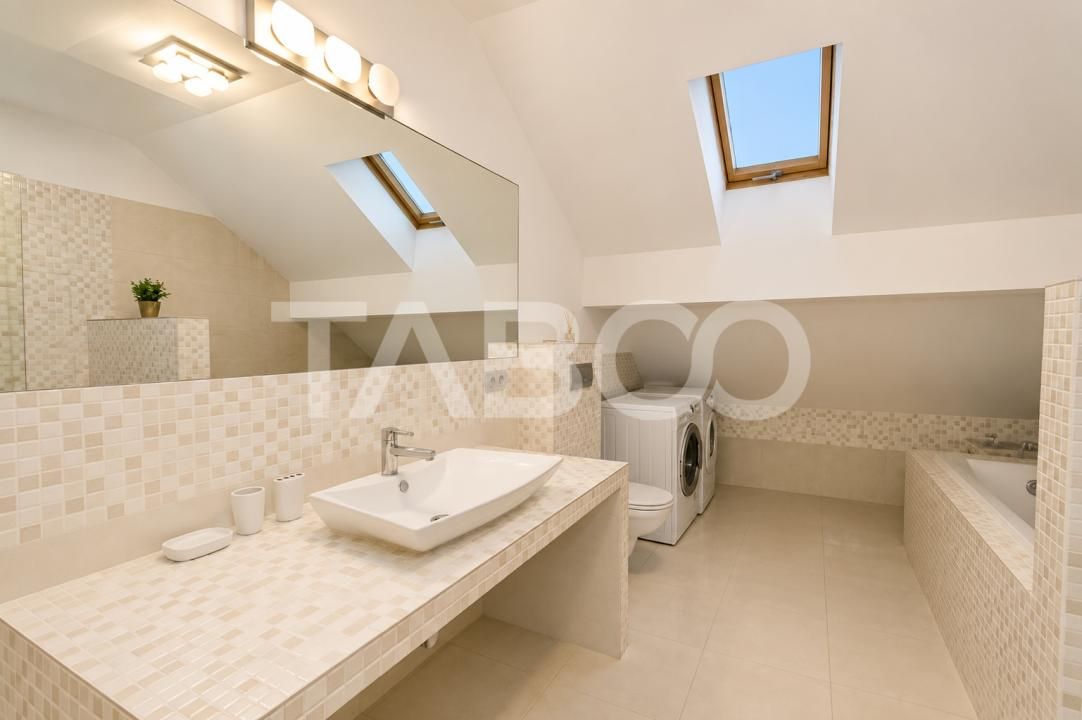 Penthouse 4 camere de inchiriat in Sibiu zona Calea Dumbravii – fotografia 9 din 14