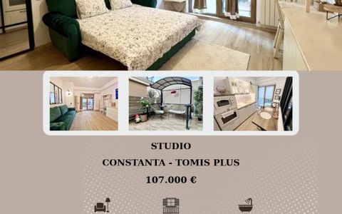 Comision 0 - Studio Modern cu Curte Privata Proprietate - Cartier Tomis Plus